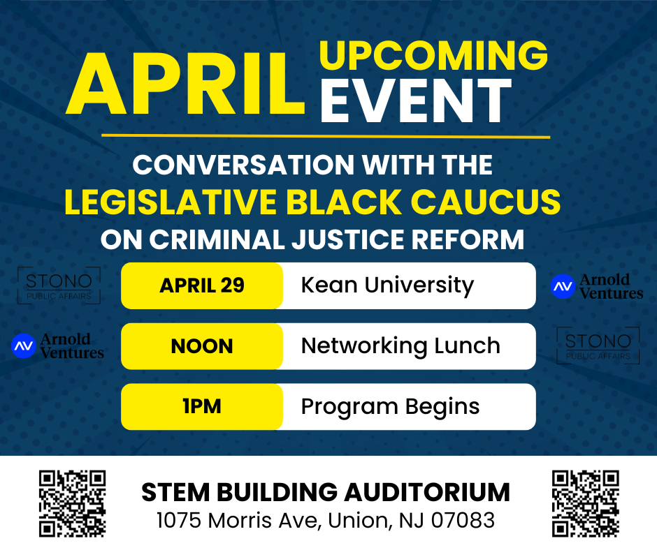 Flyer for April 29 Legislative Black Caucus Event at Kean University